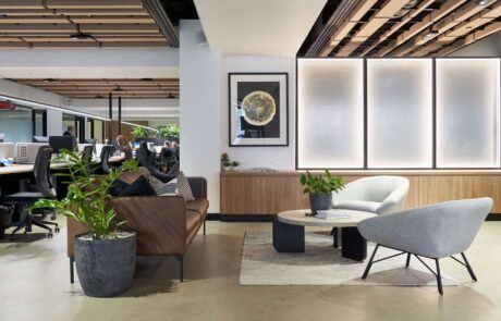 93-George-St-Parramatta-Paddock-Offices_Virtual-Office_Common-workspace-with-lounge-and-chairs